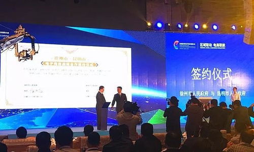 攜手推進(jìn)聯(lián)動(dòng)共筑電商發(fā)展高地——淮海經(jīng)濟(jì)區(qū)電子商務(wù)發(fā)展大會(huì)盛大啟幕